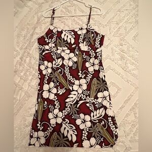 Aloha Spaghetti Strap Dress